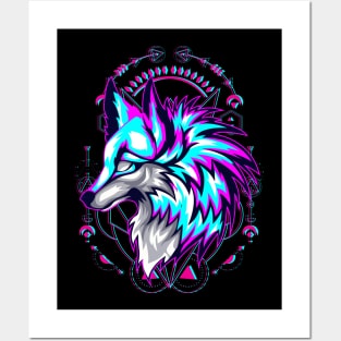 wolf lover Posters and Art